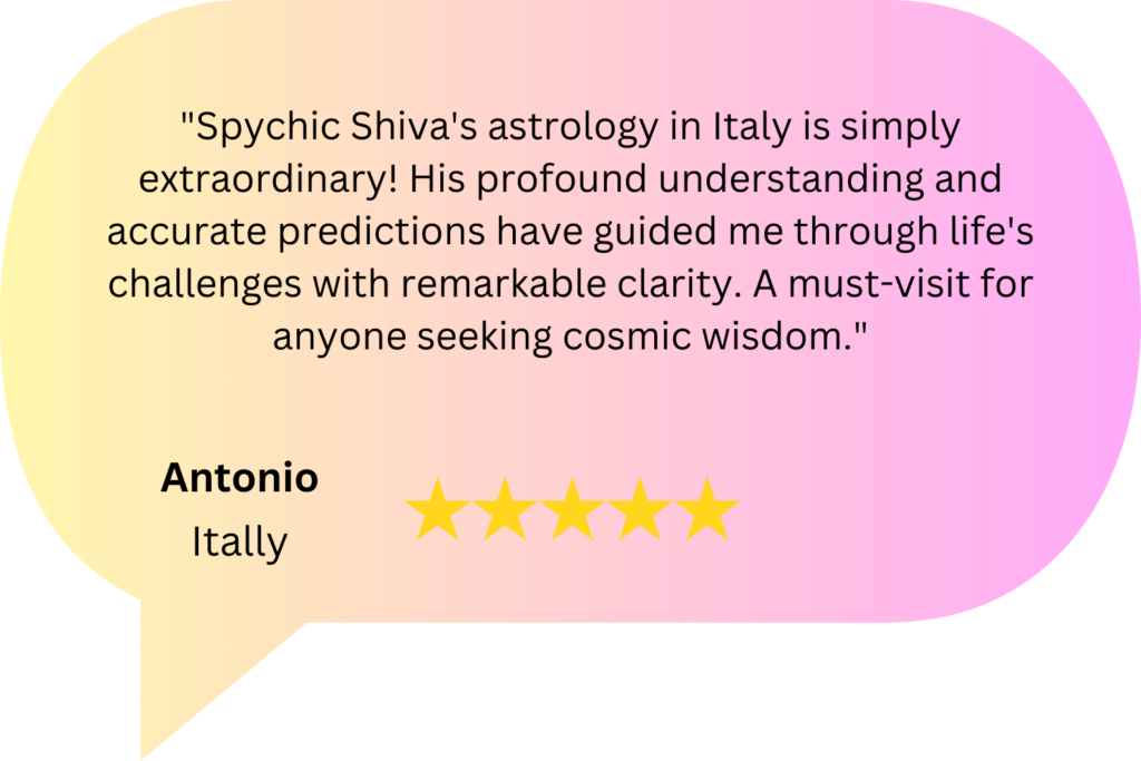 Spychic Shiva's astrology services exceeded all my expectations! His deep insights and accurate predictions left me truly amazed. With his guidance, I gained clarity and direction in my life like (2)